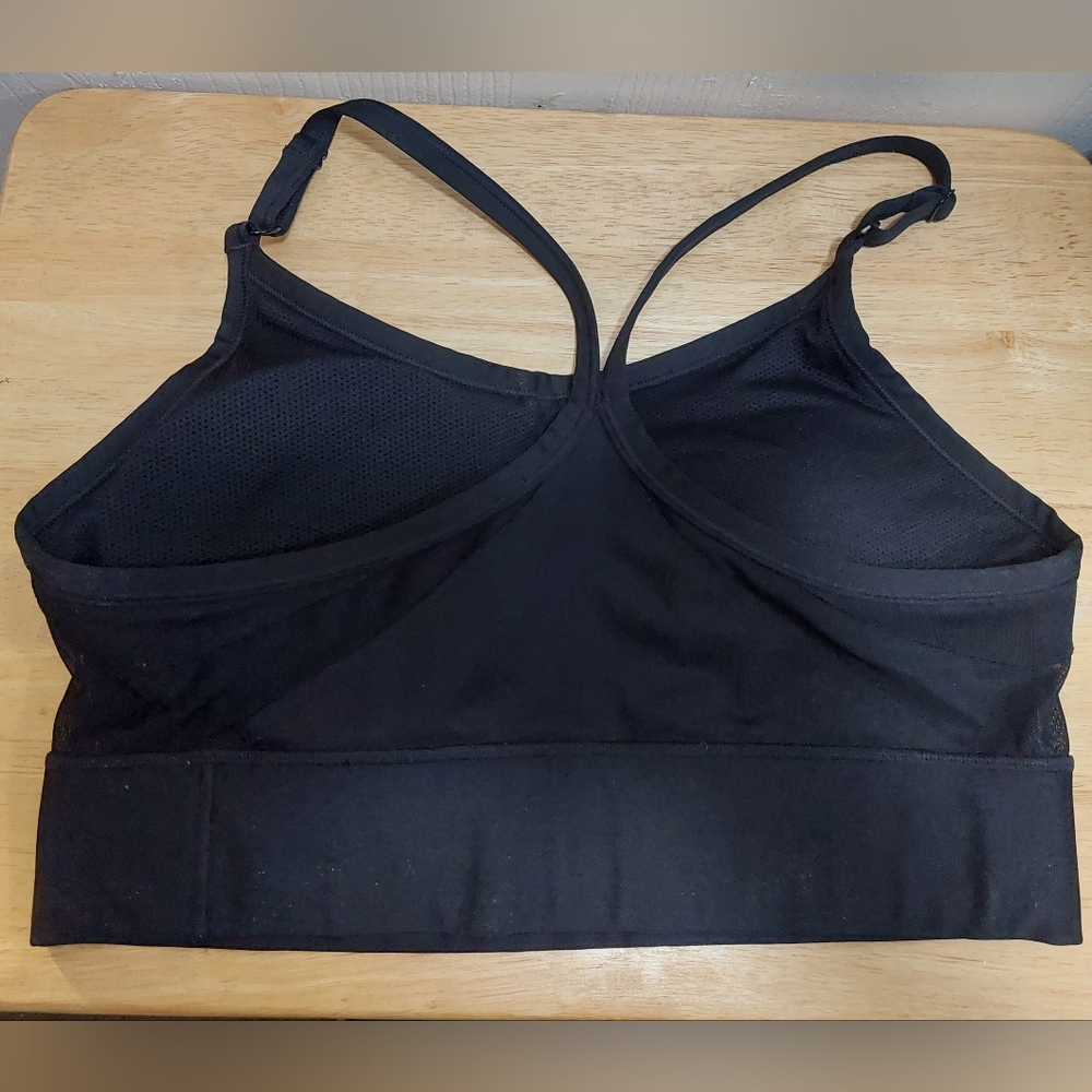 Nike Women's Dri-Fit Black Sports Bra Size XL - Picture 2 of 8